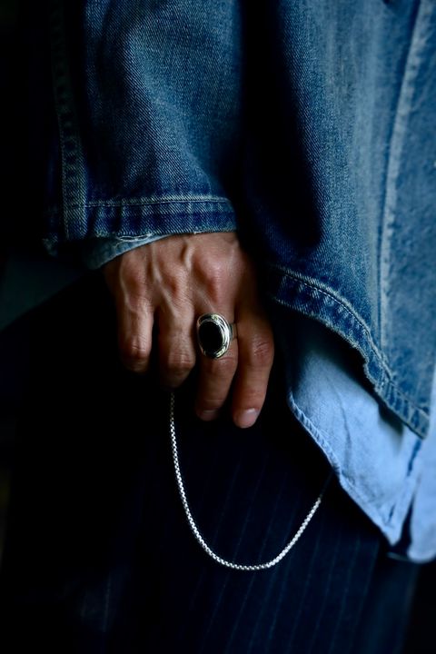 A.PRESSE US Army Vintage Denim Coverallスタイル.2024.9.4.