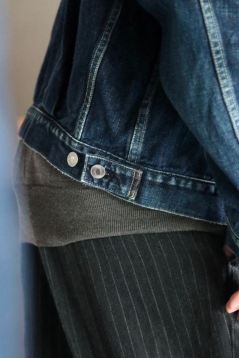 A.PRESSE アプレッセ22FW 2nd Type Denim Jacket スタイル1.2022.8.11.
