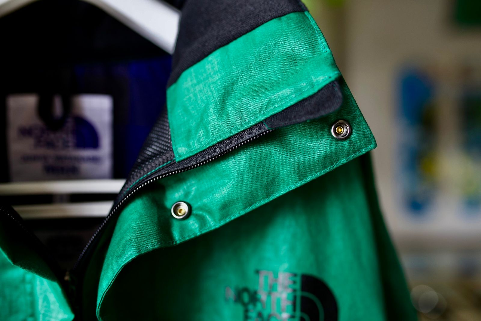 eYe JUNYA WATANABE MAN × THE NORTH FACE Wネームジャケット(WK-J901-100)GREEN×BLACK