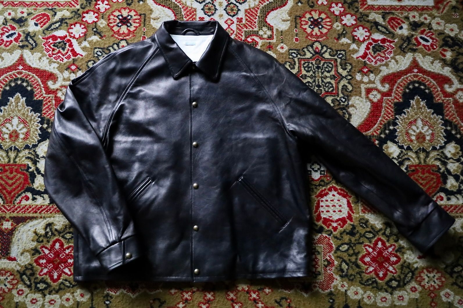 アプレッセ 2026 STYLE2 Leather Coach Jacket(26AAP-01-01)BLACK☆9月5日(土)発売！