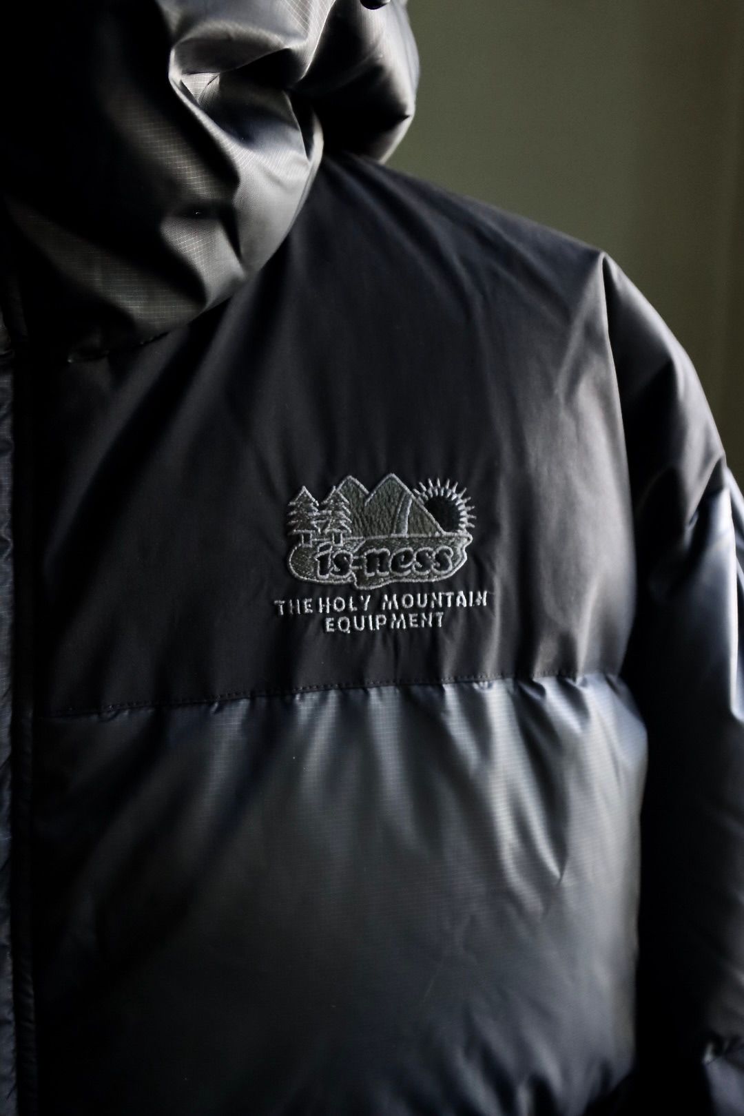 イズネス 23AW FUNCTIONAL DOWN JACKET is-ness×NANGA (1005AWDOWNJK01)BLACK