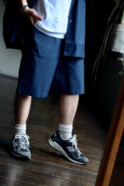 FreshService UTILITY S/S B.D SHIRT"NAVY"スタイル