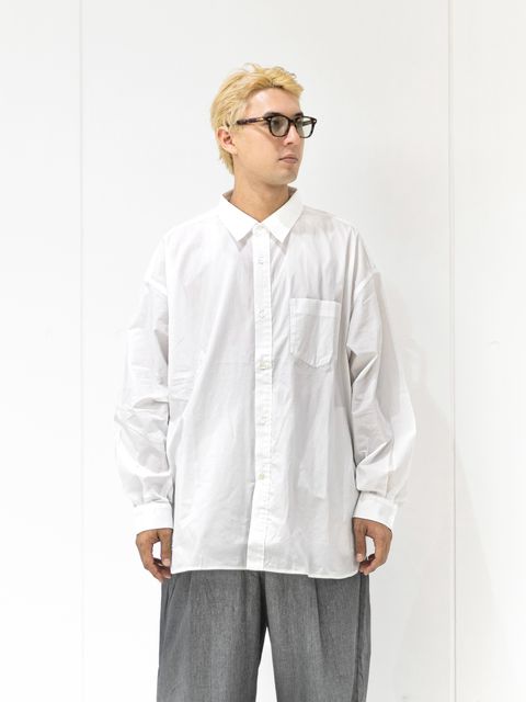 フレッシュサービス 26AW CORPORATE UNIFORM L/S SHIRT(FSC263-50016B)WHITE☆8月8日(土)発売！