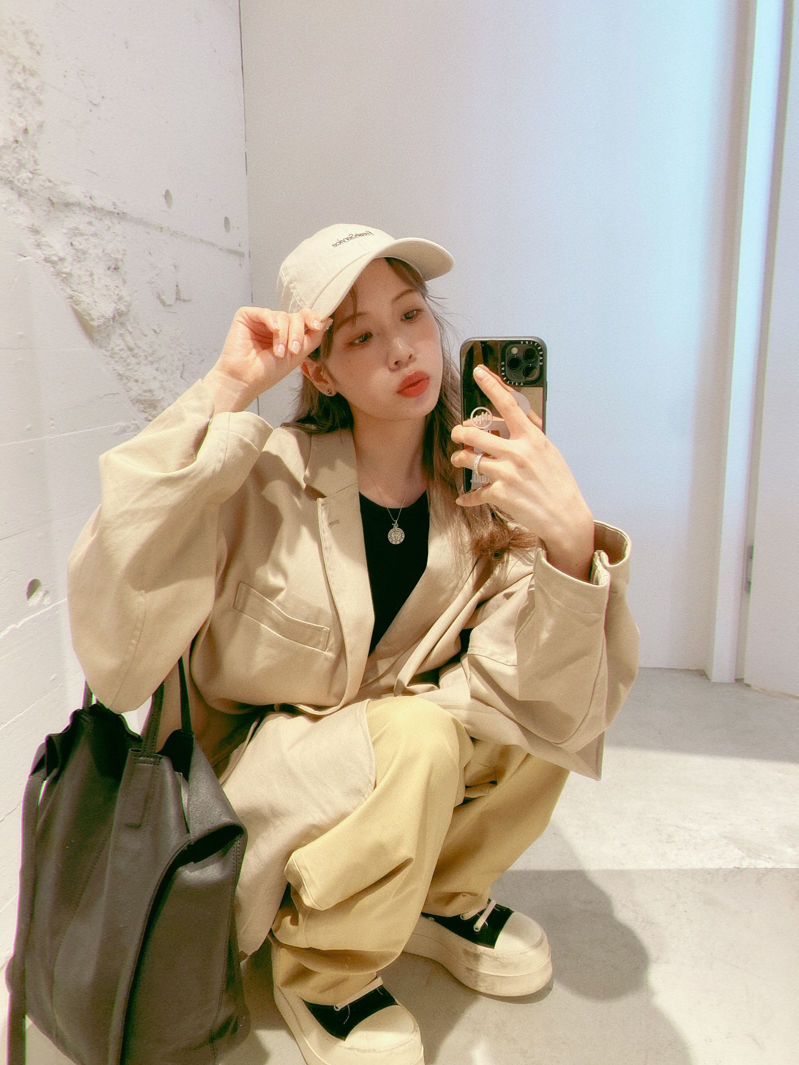 フレッシュサービス キャップ CORPORATE CAP(IVORY)☆8月2日(土)再入荷！