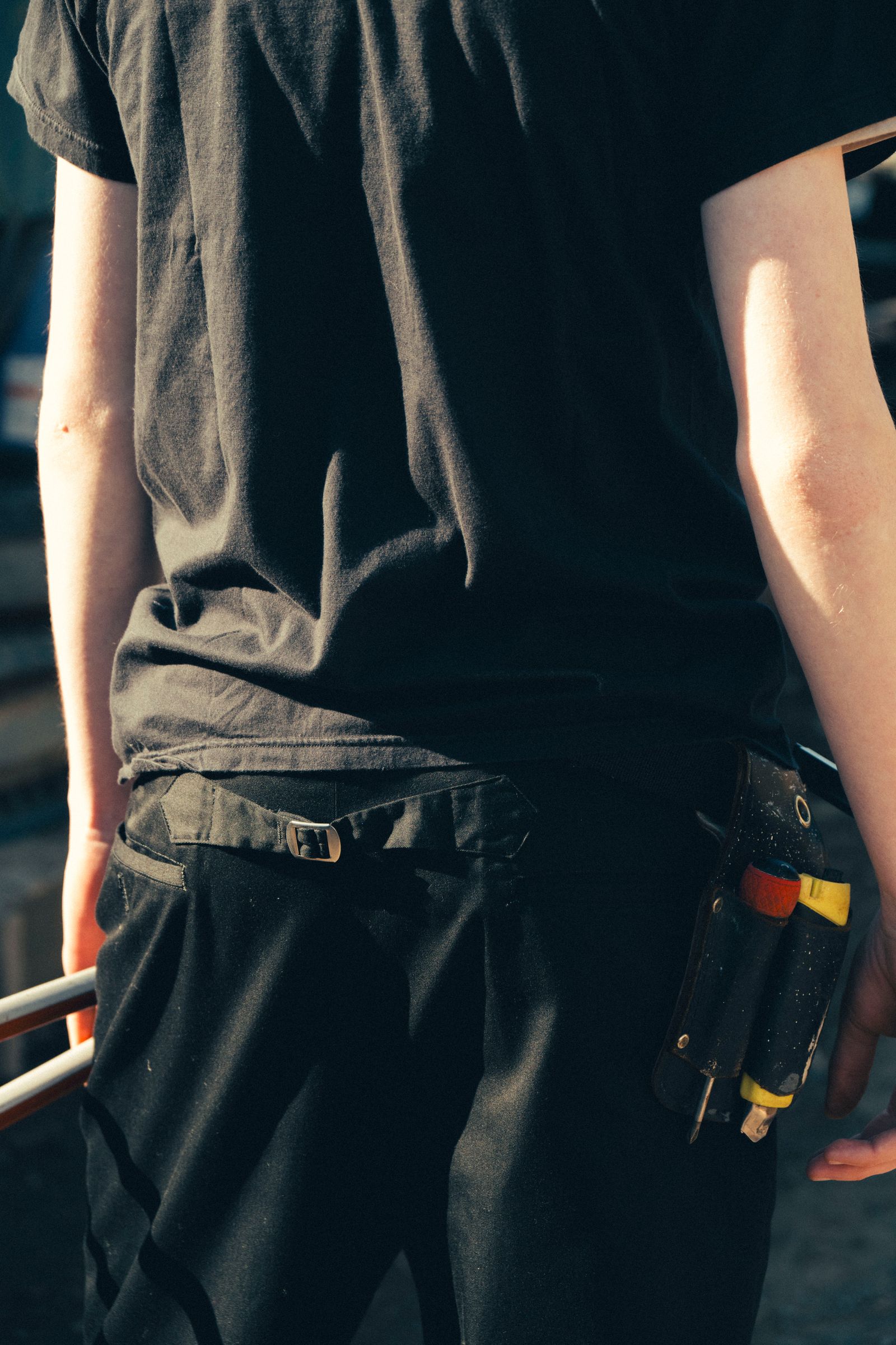ファウンダ 25SS TWILL PANT(015FD251015)BLACK