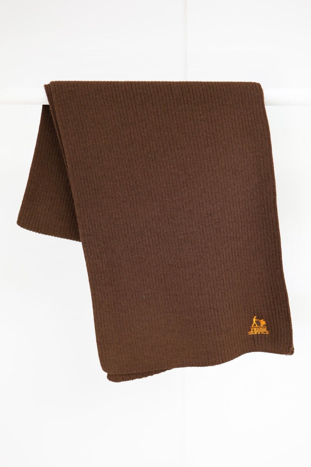 フレッシュサービスTHERMAL RIB KNIT SCARF(FSP254-90067)BROWN☆11月15日(土)発売！
