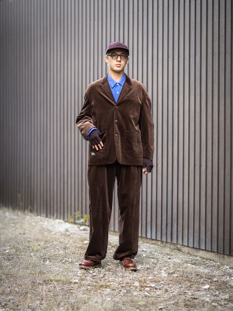 FreshService AIR CORDUROY JACKET MARKスタイル！