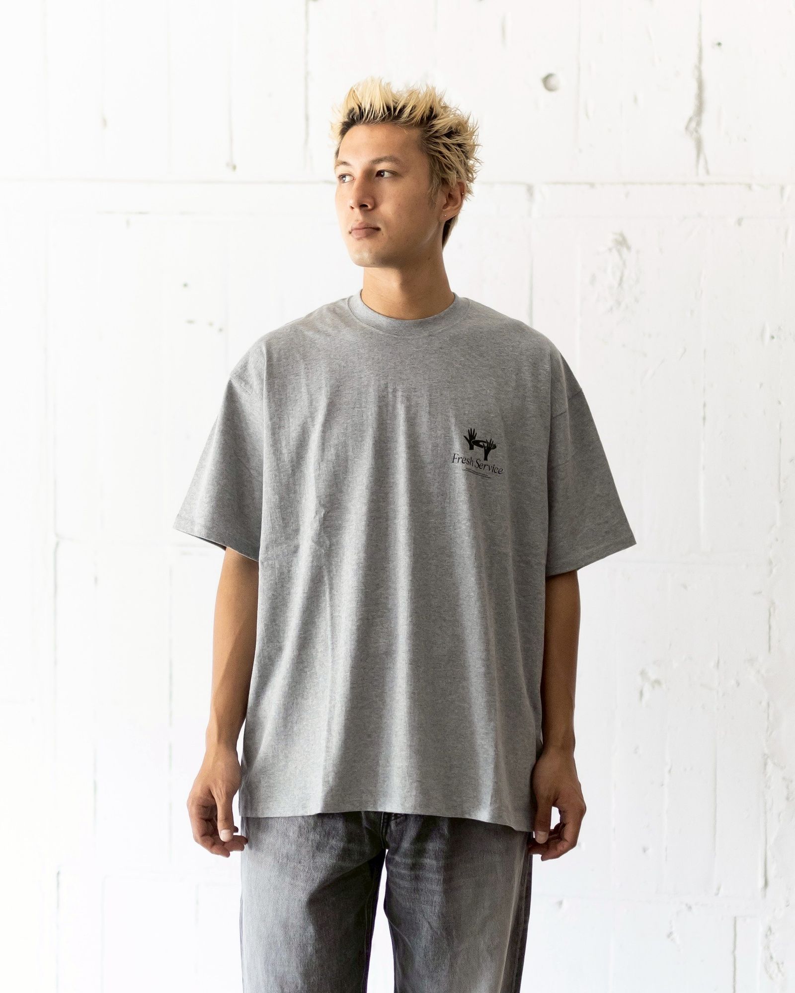 フレッシュサービス CORPORATE PRINTED S/S TEE “BRIEFING”(FSC253-70014)H.GRAY★7月26日(土)発売！