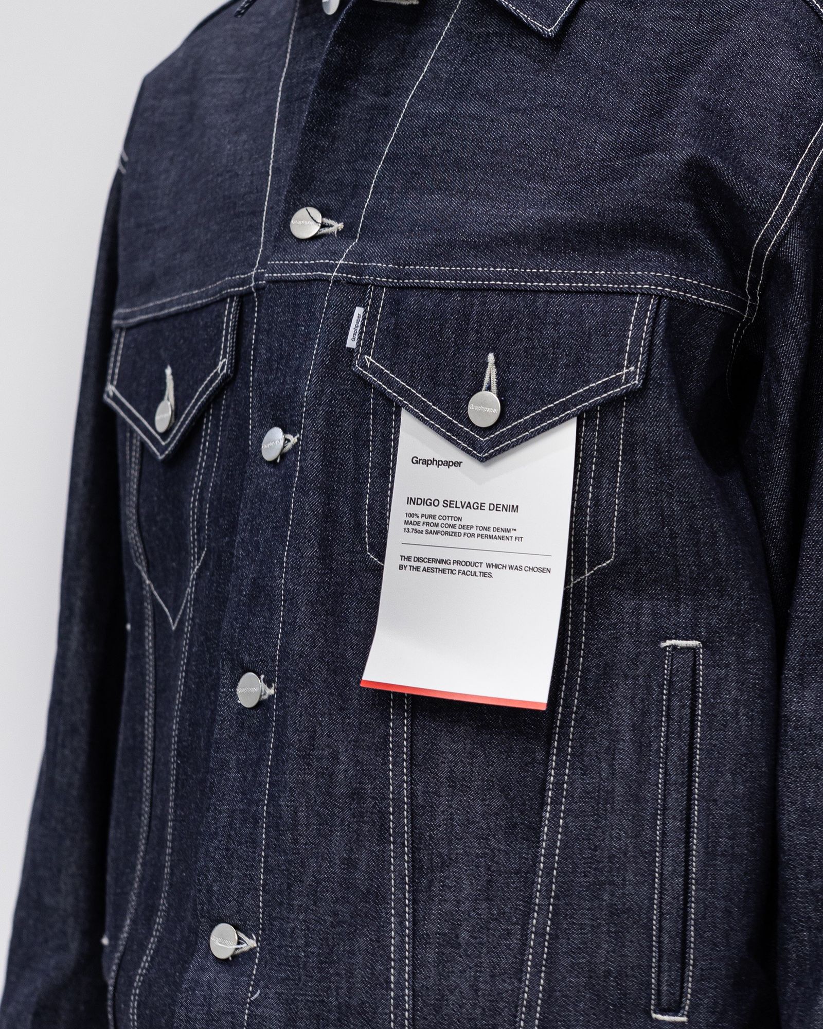 Graphpaper Selvage Denim Trucker Jacket☆ 1月24日(土)新作発売！