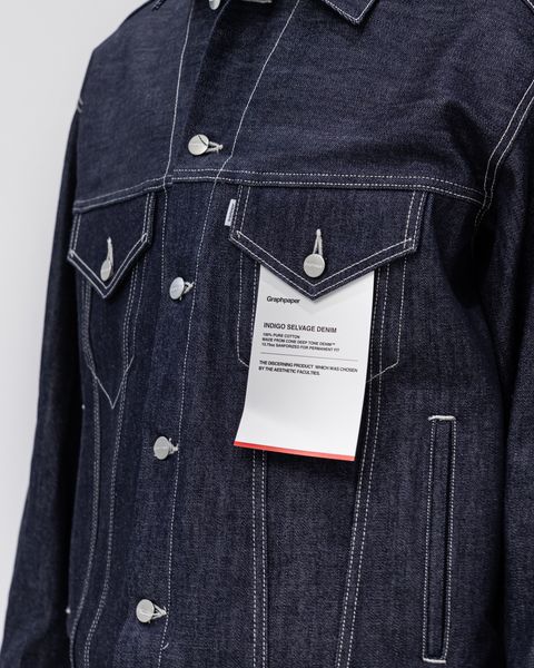 Graphpaper Selvage Denim Trucker Jacket☆ 1月24日(土)新作発売！
