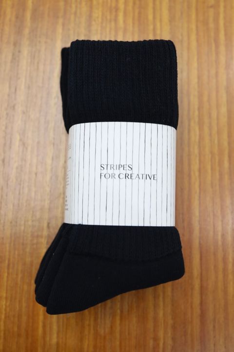 S.F.C 26SS エスエフシー 3P BASIC SOCKS(SFCSS26AC06)Black☆3月20日(金)発売！