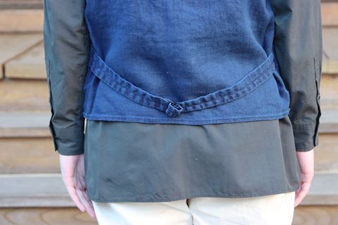 Ets.MATERIAUX 22SS French work jacket"BLUE"style