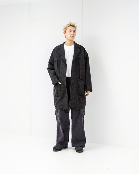 COMME des GARCONS ウールツイードヘリンボーンコート 10月3日(金)新作発売！