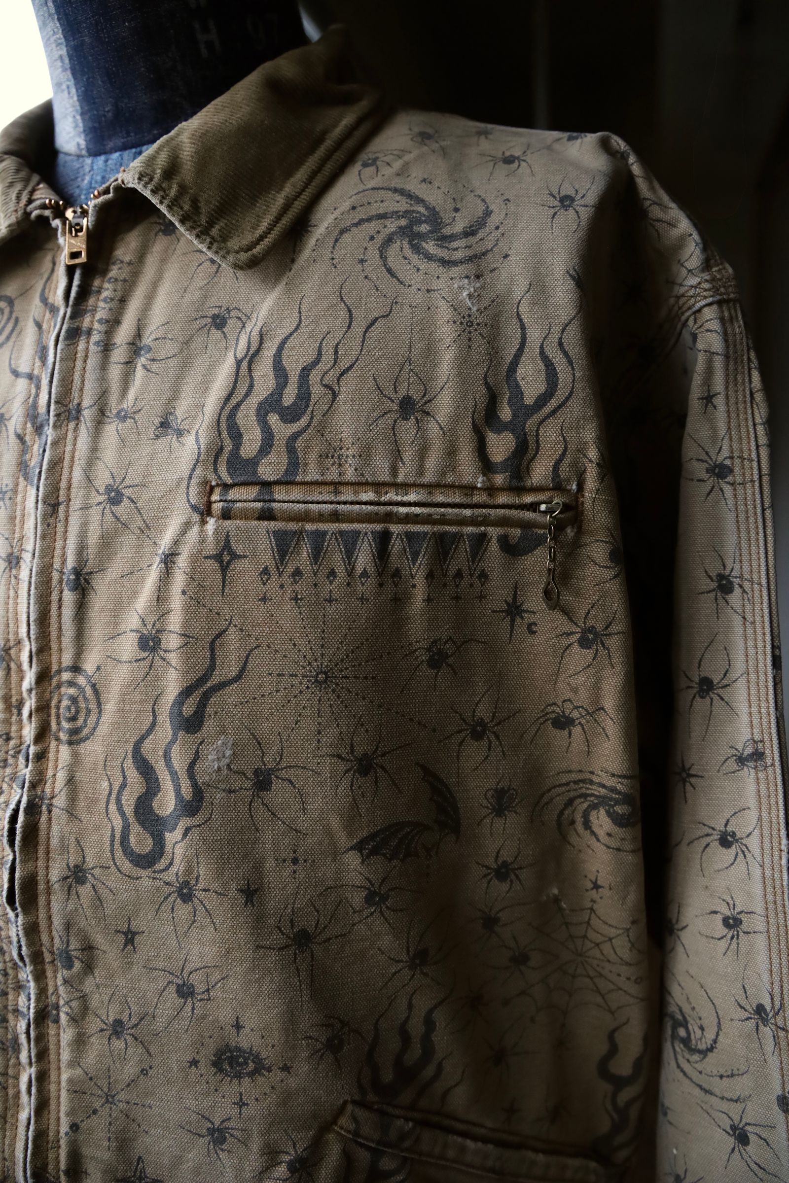 セントマイケル25SS Dr.Woo DW_DETROIT JKT(SM-HR8-0000-C43)BEIGE