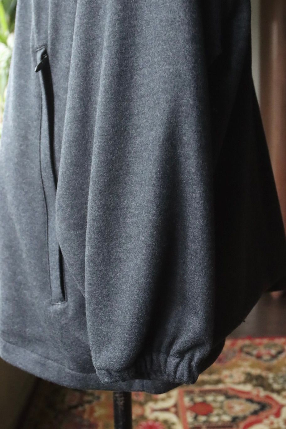 グラフペーパー 25AW Wool Smooth Flannel Track Blouson(GU253-30220B)GRAY☆10月4日(土)新作発売！