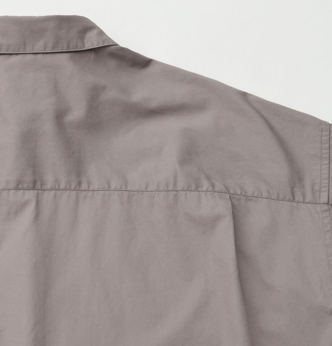 ANOTHER OFFICEアナザーオフィス WRITER SHIRT(AOESSH005)Taupe