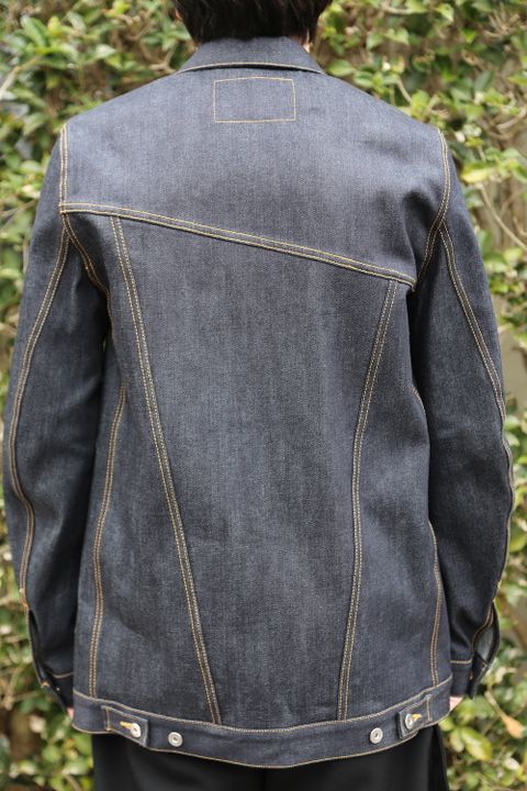 sulvam 2021SS 新作 サルバムMens slim denim jacket style.2020.12.19.