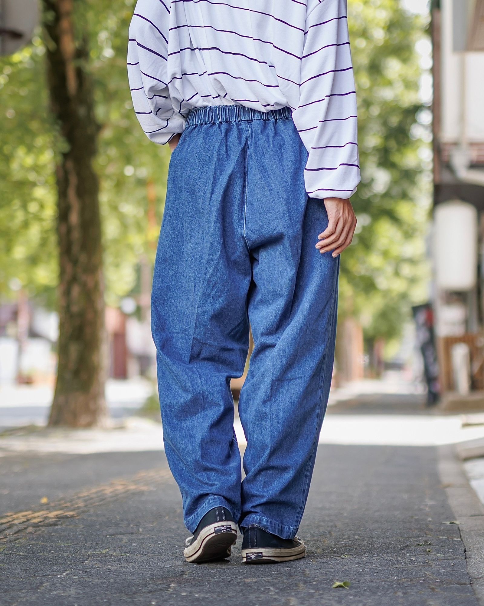 S.F.C 24FW エスエフシー  BAGGY DENIM PANTS (SFCFW24P04)Indigo Blue☆9月21日(土)発売！