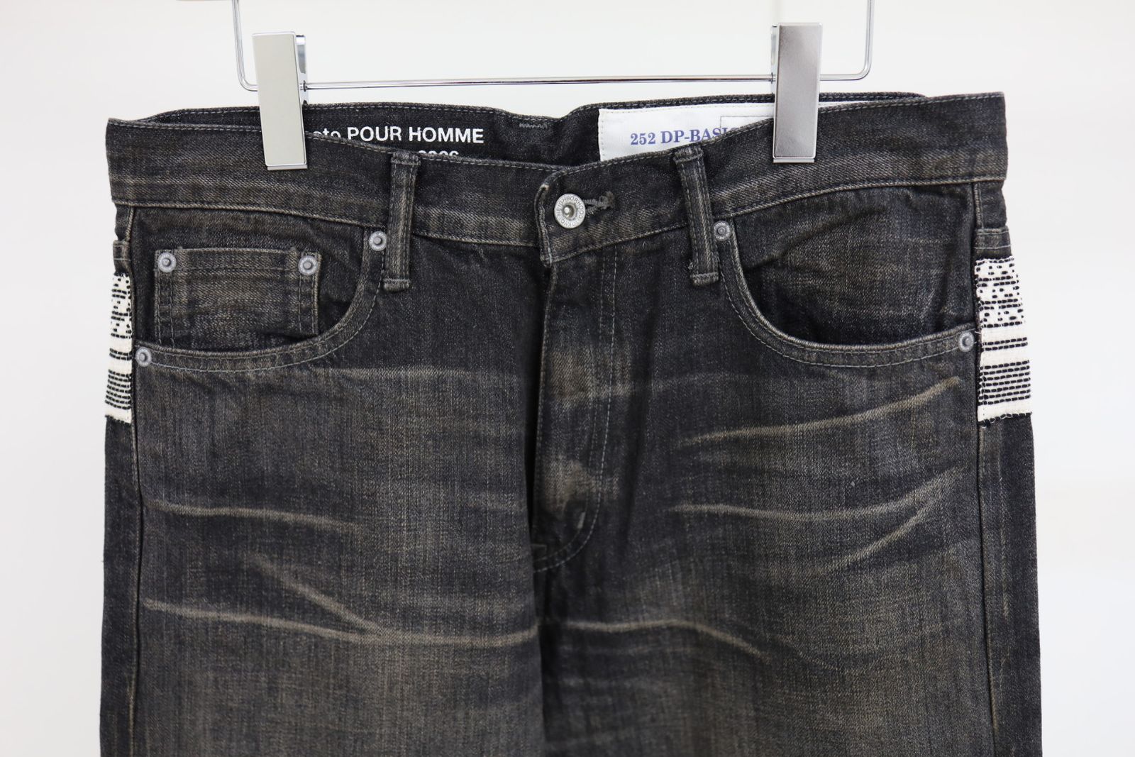 Yohji Yamamoto × NEIGHBORHOOD セルヴィッジデニムパンツ(HK-P94-065-1S26)BLACK☆12月5日(金)発売！