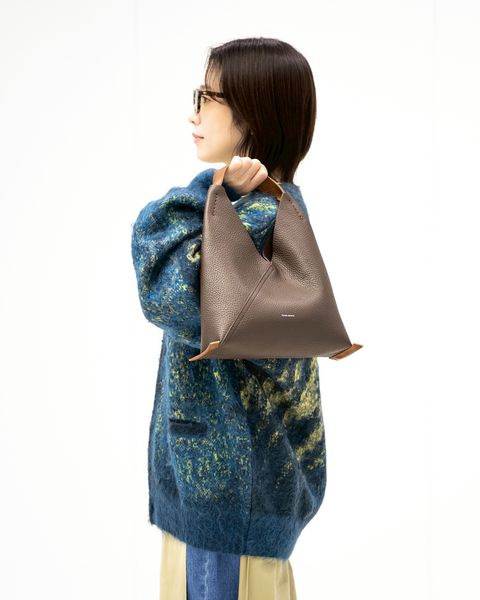 YOKE Abstract Jaquard Mohair Cardigan style 2025.12.27