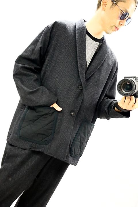 COMME des GARCONS HOMME ウール千鳥格子ジャケット2025.10.3.