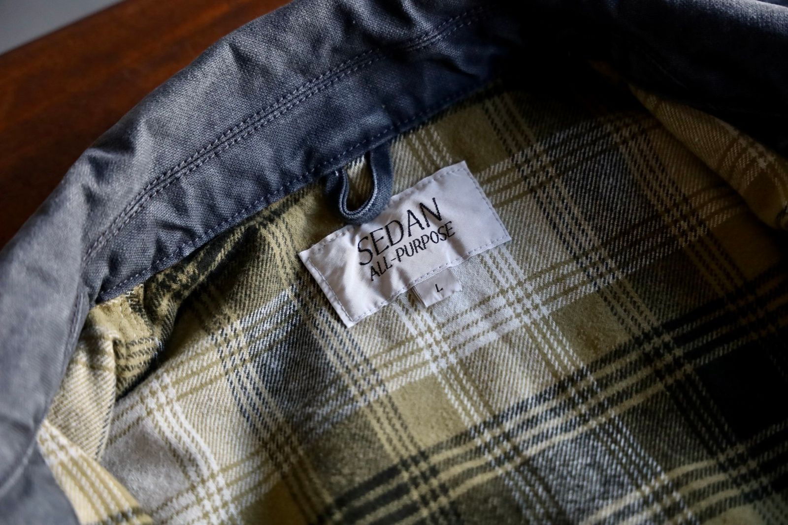 セダンオールパーパス FW25 Vintage Washed Cotton Duck Jacket(SD25F-JK02)Charcoal☆9月6日(土)発売！