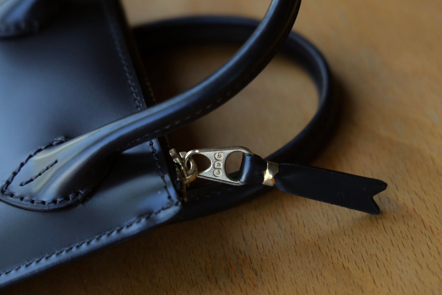 コムデギャルソン 財布 HANDELS L字型ZIP WALLET (8Z-U310-051)BLACK☆9月6日発売！