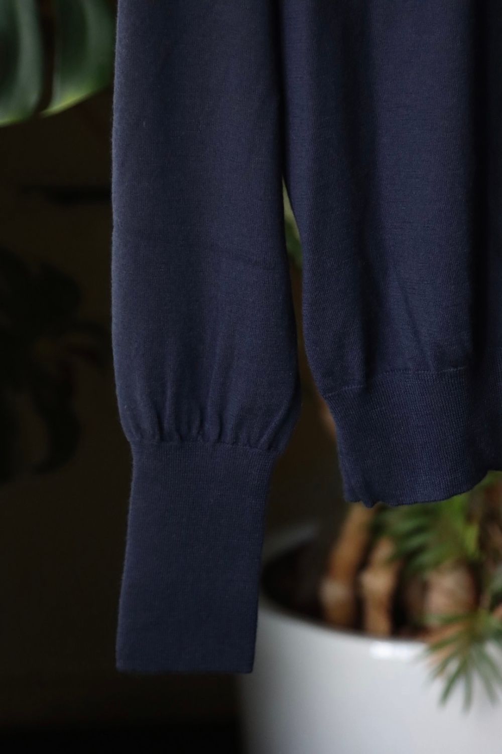 アプレッセ22FW High Gauge Turtleneck Sweater (22AAP-03-04H)NAVY