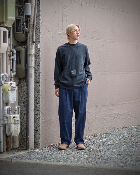 A.PRESSE STYLE2 1st delivery Vintage L/S T-shirt(BLACK)style 2024.6.21