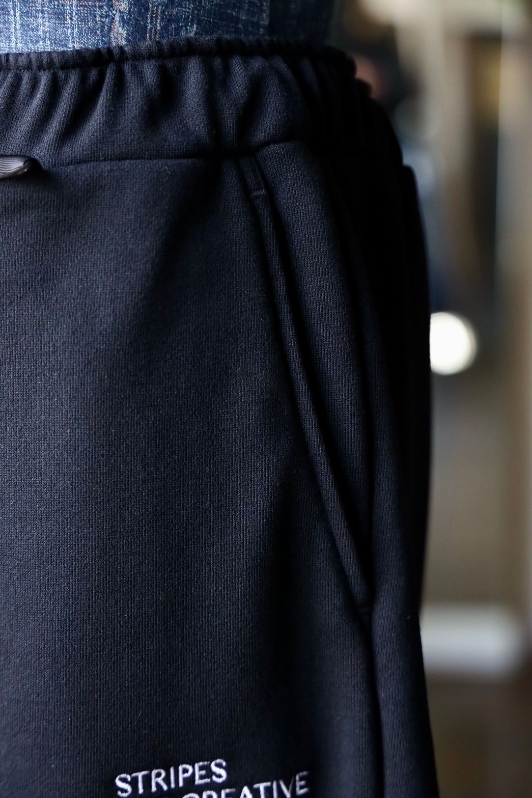 STRIPES FOR CREATIVE BASIC FLEECE XL 黒