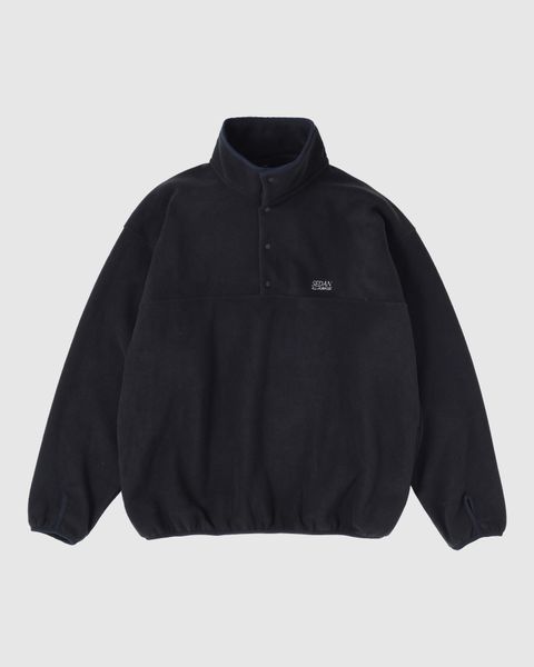 セダンオールパーパス FW25 Fleece Snap Pullover(SD25F-CT11)Black☆11月1日(土)発売!