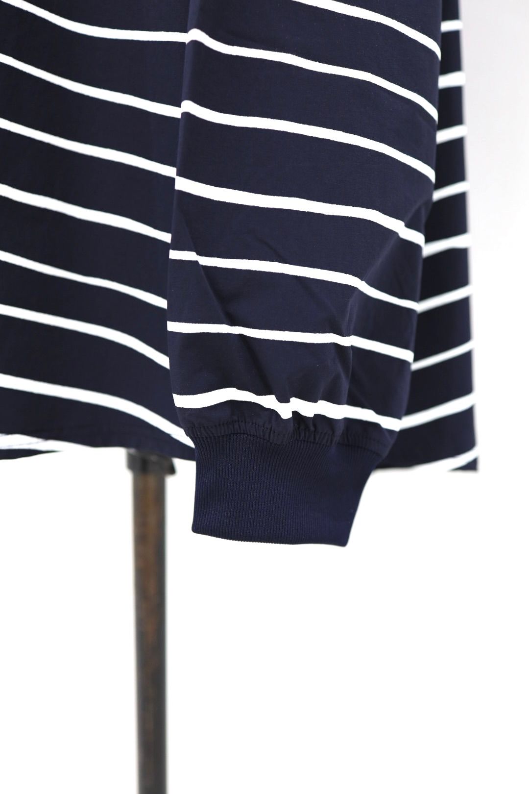 S.F.C 2026FW エスエフシー SUPER BIG LS TEE  (NYLON STRIPE) (SFCFW26CS06)Navy☆10月17日(土)発売！