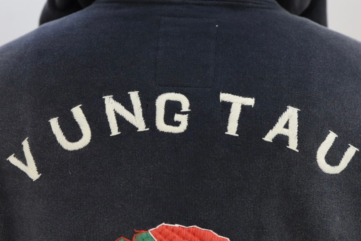 BOW WOW 26SS バウワウ VIETNAM ZIP HOODIE AGED(BW261-VZH) BLACK