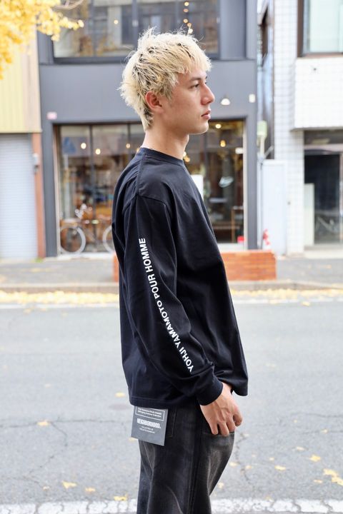 Yohji Yamamoto × NEIGHBORHOOD TEE LS 新作発売！