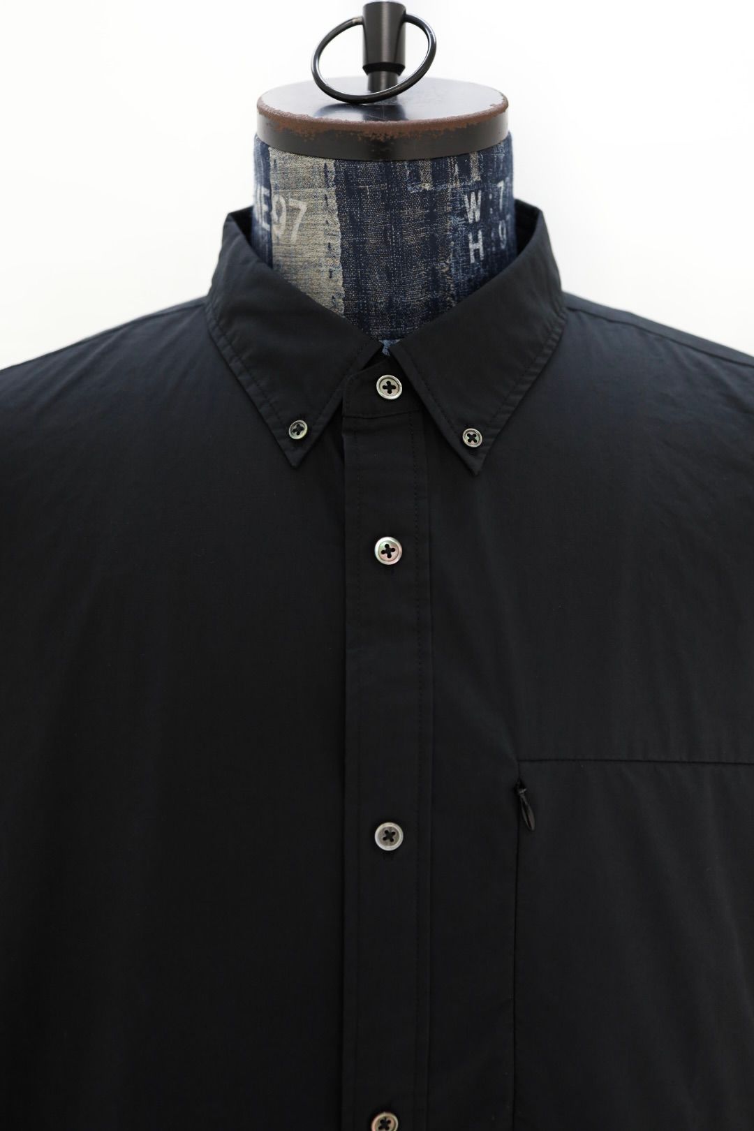 フレッシュサービス SOLOTEX® TYPEWRITER UTILITY L/S B.D SHIRT(FSC261-50202)BLACK★2月28日(土)発売