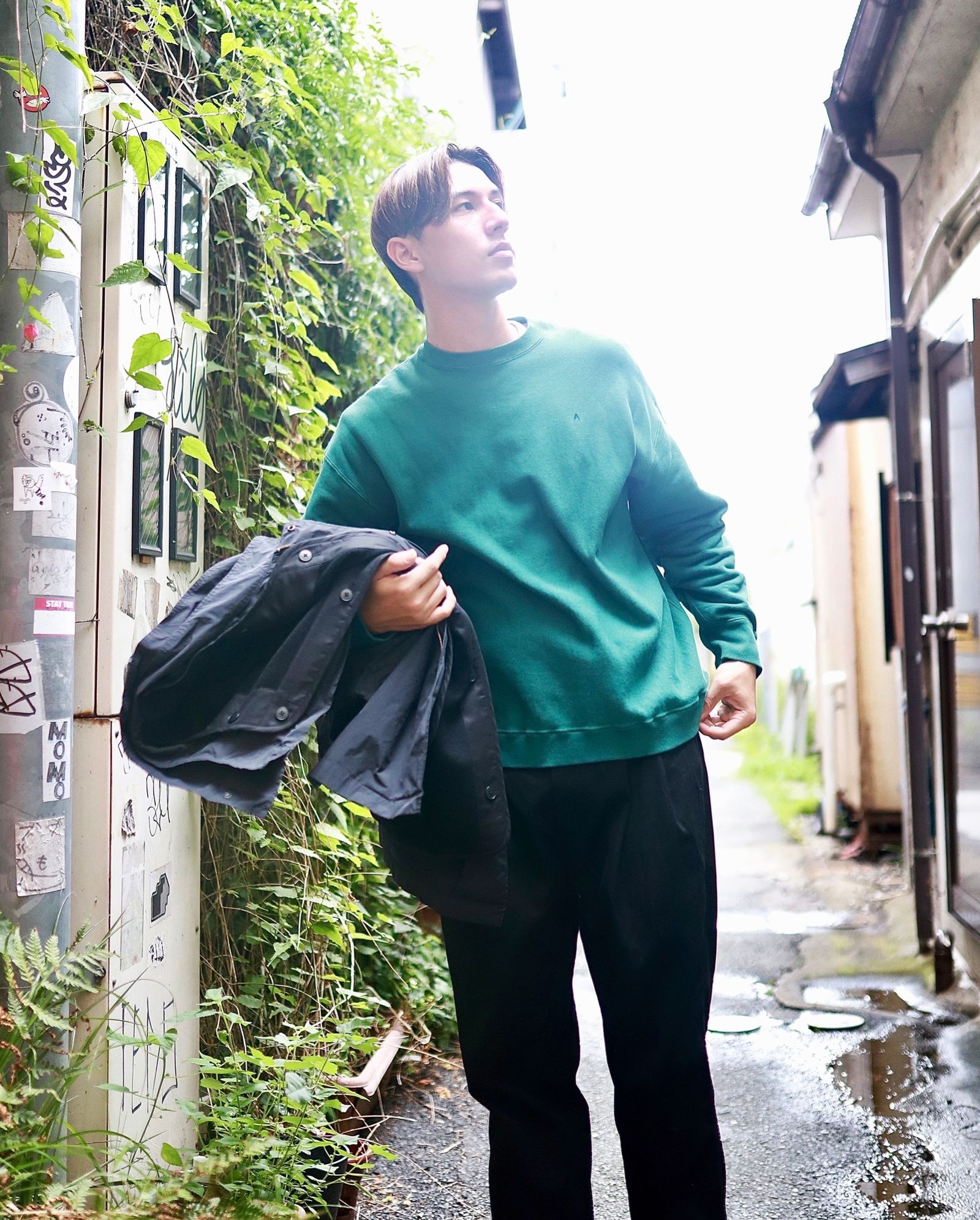ATON エイトン 23AW AIR WEATHER SHORT MODS COATスタイル