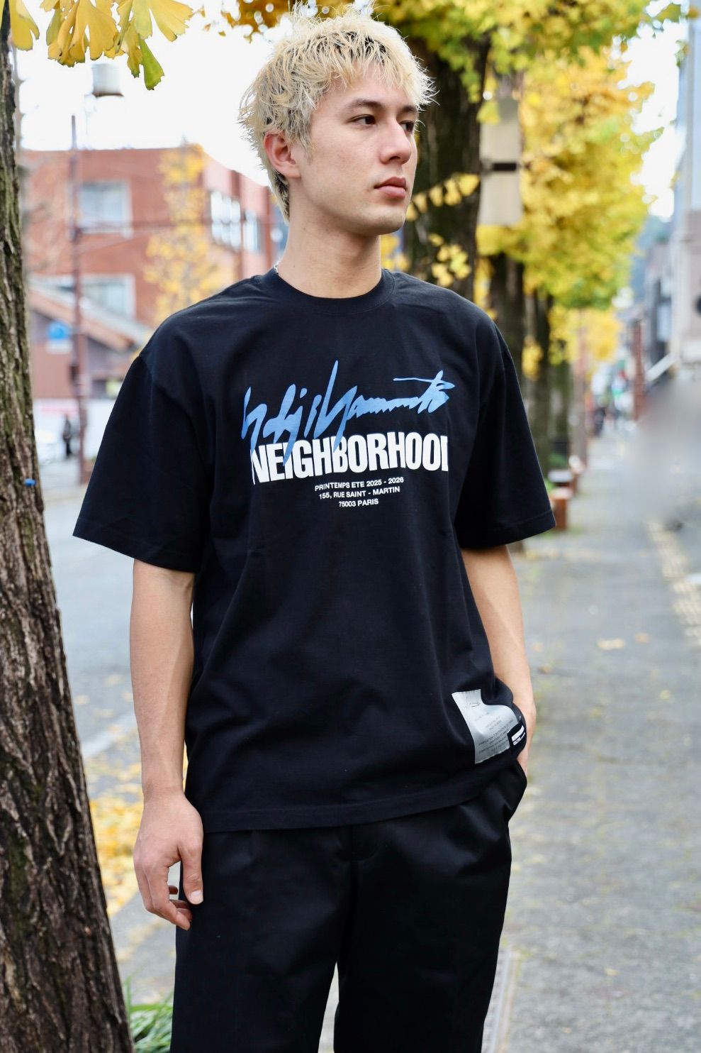 Yohji Yamamoto × NEIGHBORHOOD TEE SS-2 新作発売！