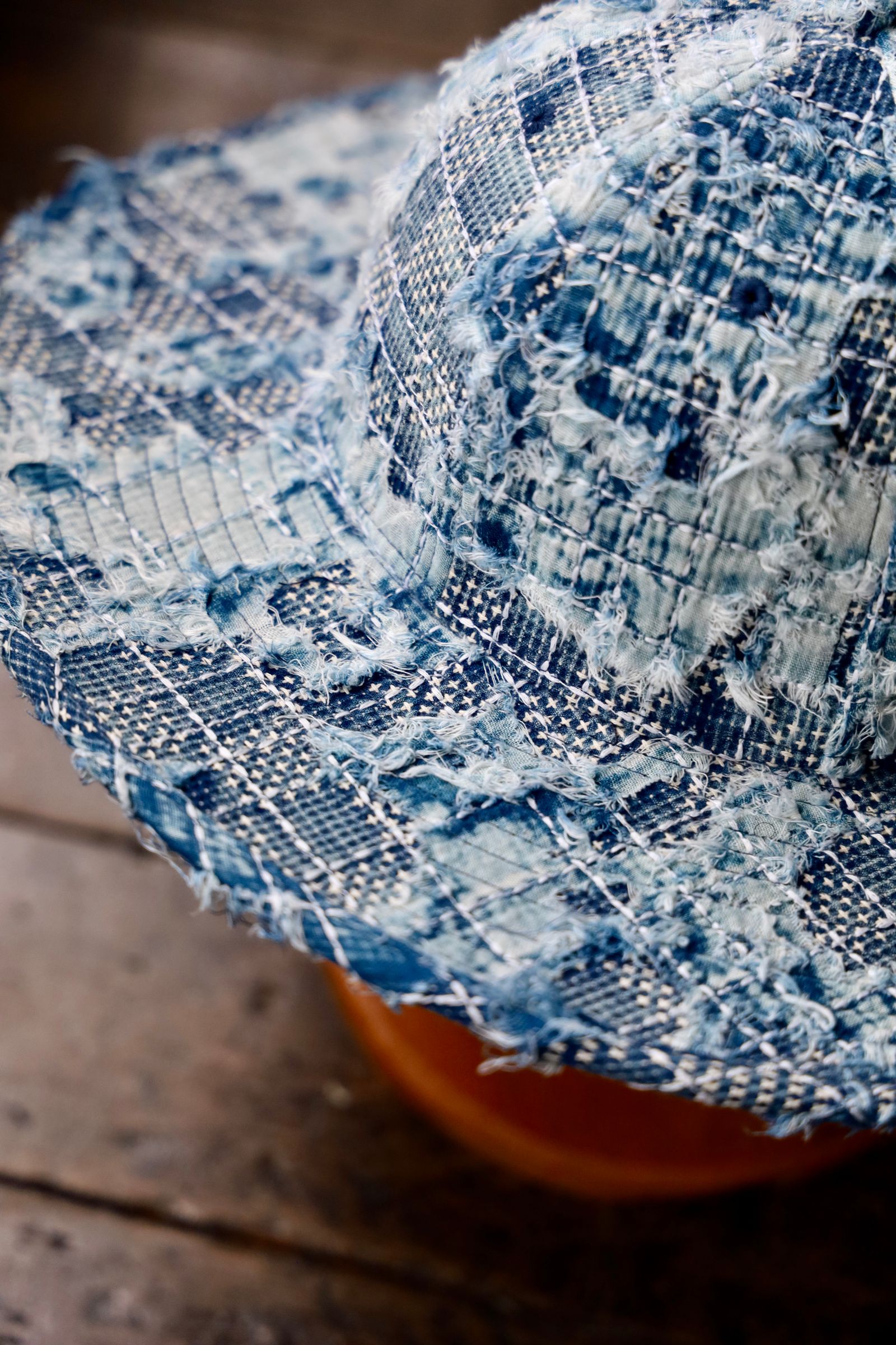 ファンダメンタル ハット <NEWERA> FITTED LONG BRIM HAT(FA25/SPNE11)INDIGO