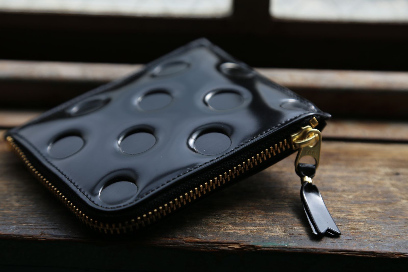 Wallet COMME des GARCONS - コムデギャルソン L字型ZIP財布ポルカドット(SA3100NE) DOT