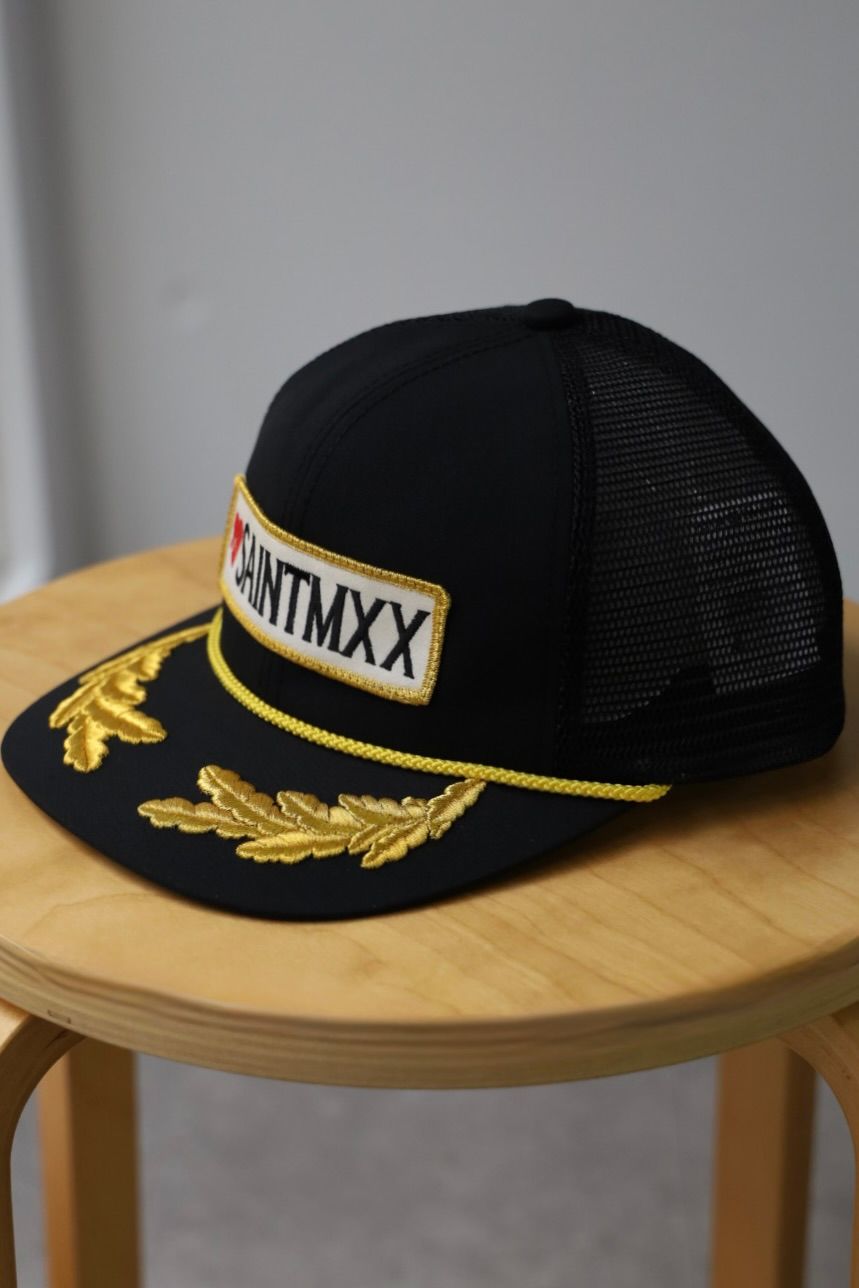 セントマイケル SAINT MX6 MESH CAP(SM-HR1-0000-095)BLACK☆9月13日(土)発売！