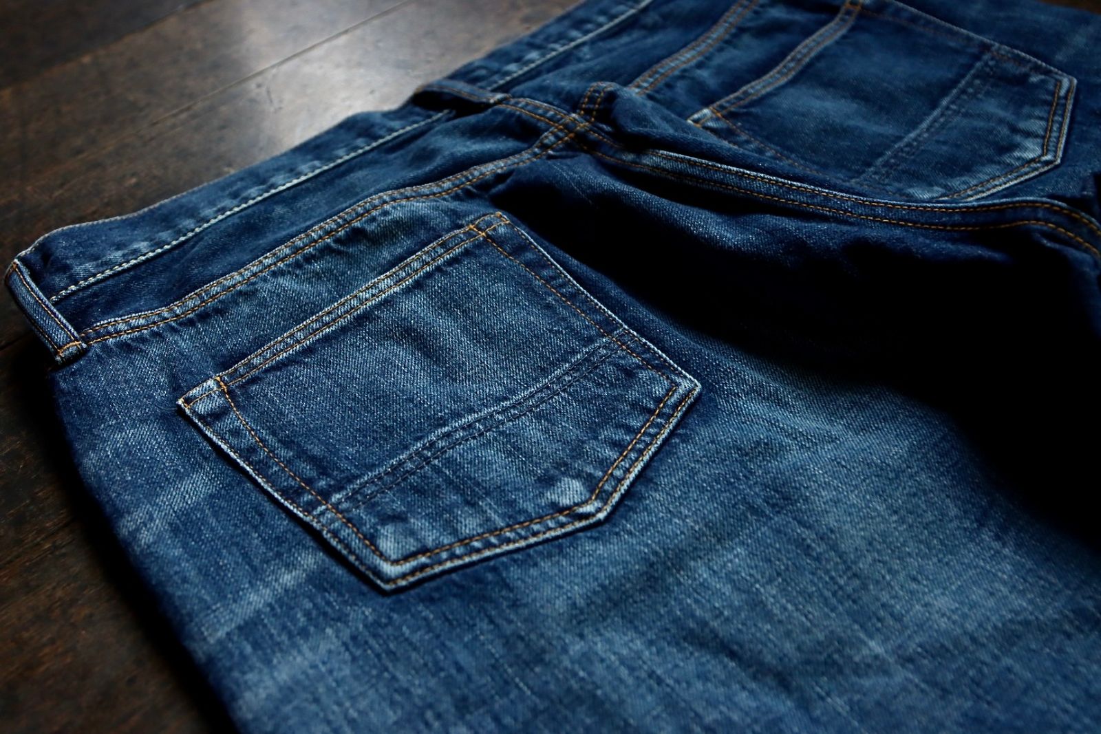 ファンダメンタル デニムCLASSIC STRAIGHT DENIM CS114(FA24MG114)INDIGO