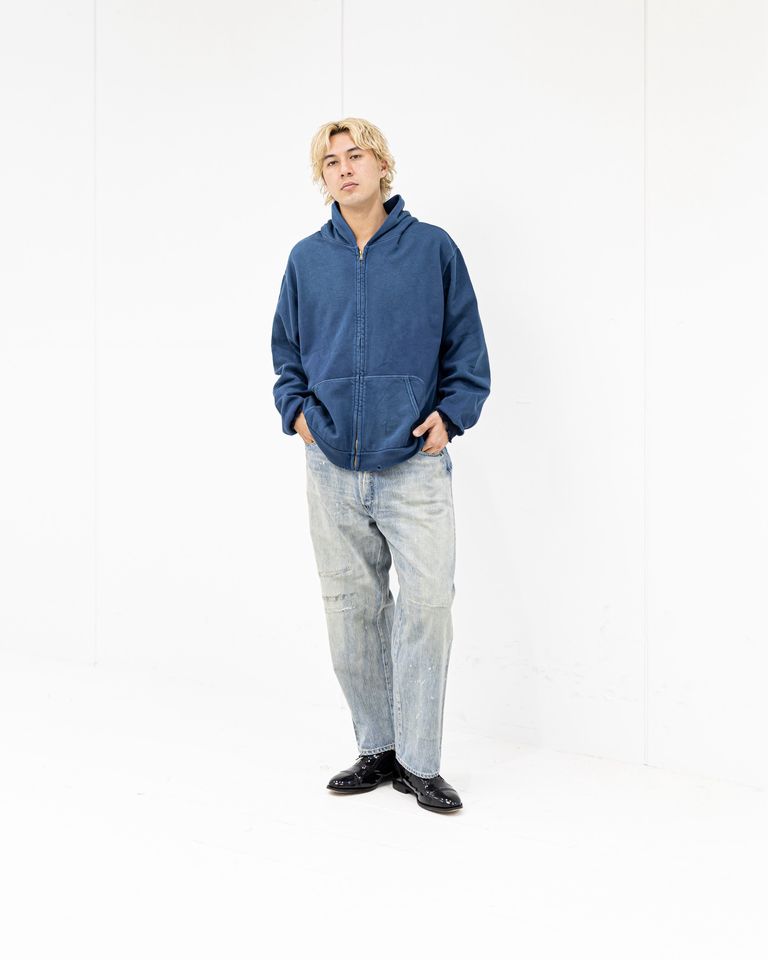 A.PRESSE Vintage Light Weight Zip Sweat Hoodie 3月28日(土)新作発売！