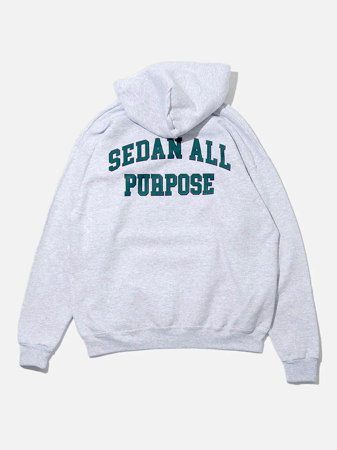 セダンオールパーパスFW23 COLLEGE LOGO HOODIE(SD23F-CT04)ASH