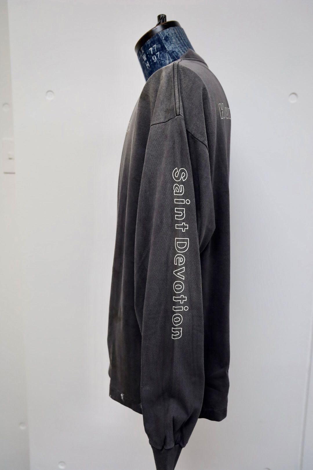 セントマイケル 26SS SAINT DEVOTION LS T-SHIRT (SM-MK8-0000-027)BLACK☆2月21日(土)10:00発売！