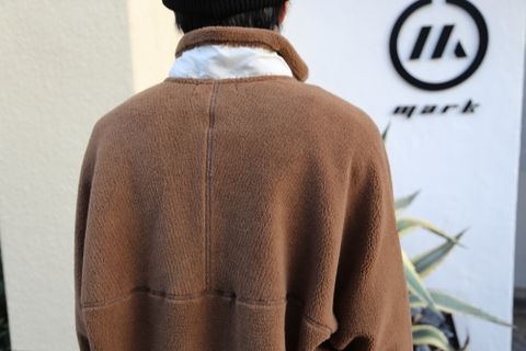 Wool Boa Zip-Up Blouson"CAMEL"Style.2020.10.24.