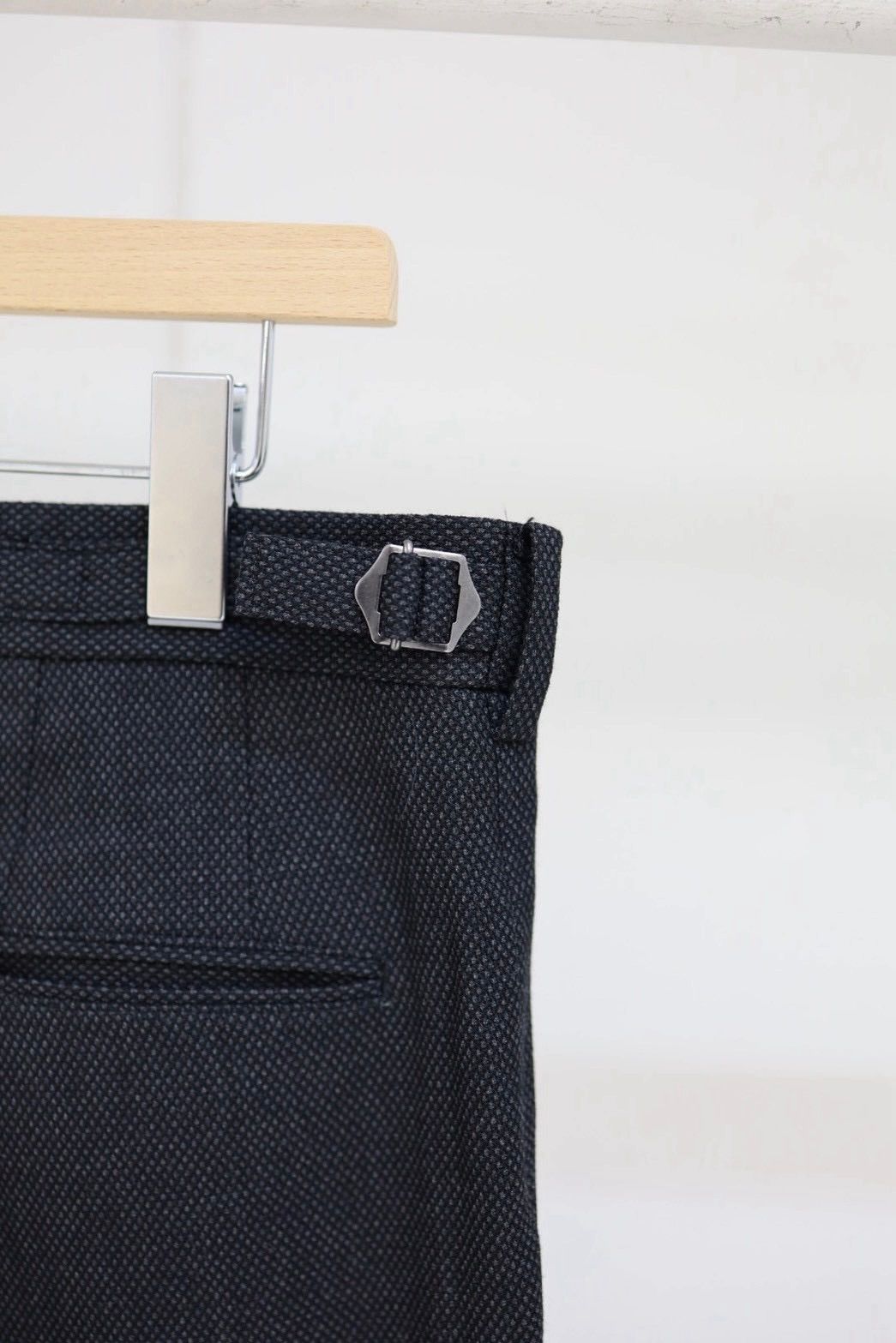 マーカ 26AW SINGLE PLEAT WIDE TROUSERS(M26C10PT02C) GRAY BIRD’S-EYE☆新作発売！