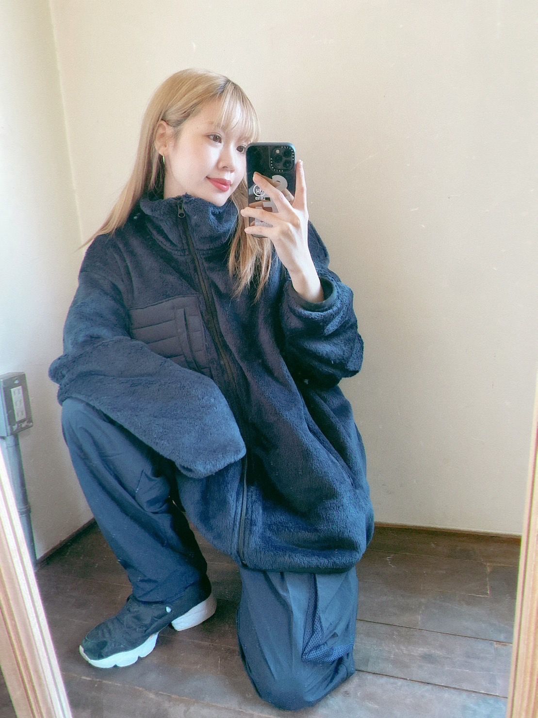 S.F.C エスエフシー23FW DOWN POCKET PORLATEC JACKET(SFCFW23J06)Navy