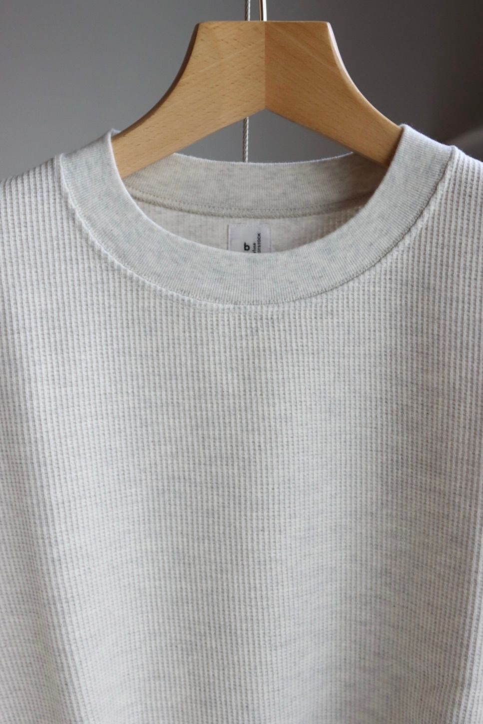 blurhms Women's 25FW Rough&Smooth Thermal P/O(bROOTS24F29F25)HeatherOatmeal☆8月29日(金)新作発売！
