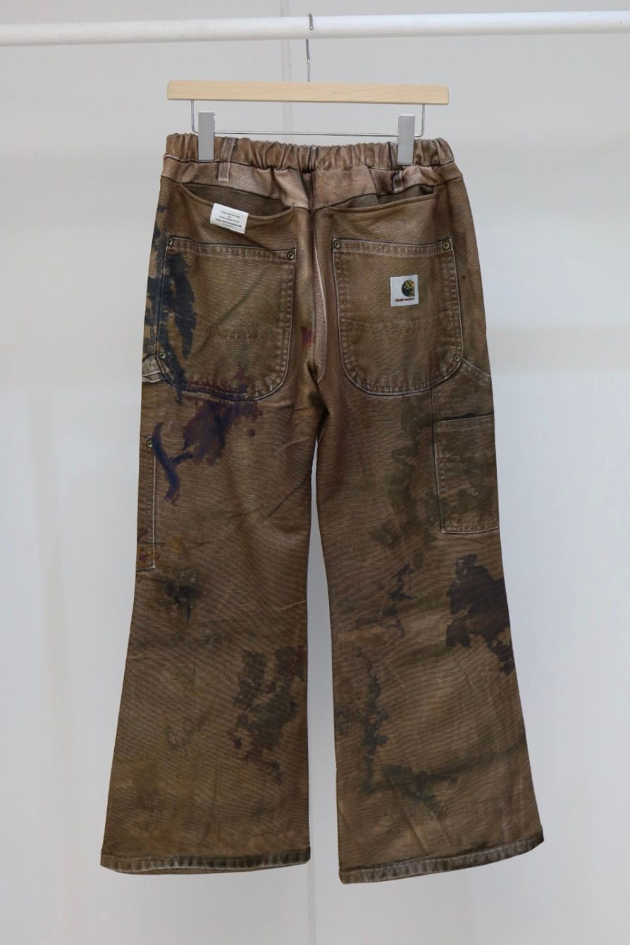 トーキングアバウト ジ アブストラクション 26SS PRINT FLARE PT(26SS-PT-003)BROWN新作発売！