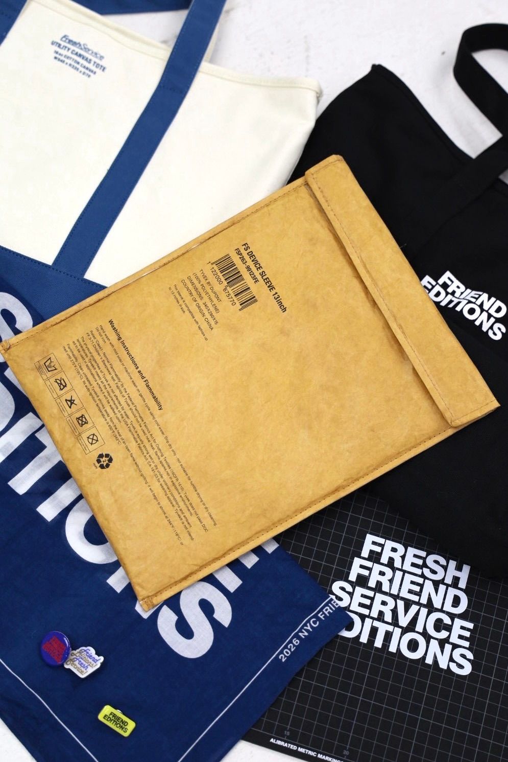 フレッシュサービス 26AW FE DEVICE SLEEVE 13inch(FSP263-99123FE)NATURAL☆8月29日(土)新作発売！